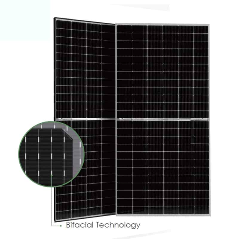 Panouri fotovoltaice bifaciale 555W - Jinko Solar Tiger Pro 72HC-BDVP 535-555W cu sticla dubla