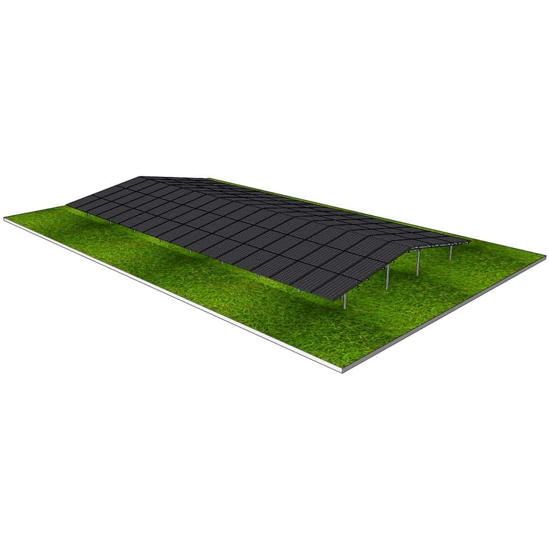 Suport panouri fotovoltaice la sol 3P-18 Est-Vest